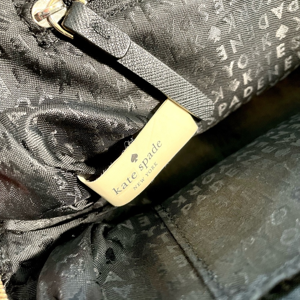 Kate Spade Reiley Laurel Way Black Satchel Purse - Picture 12 of 16